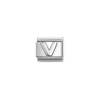 Nomination "V" charm (330113-22)