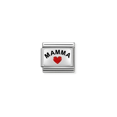 Nomination "Mamma szív" charm (330208-34)