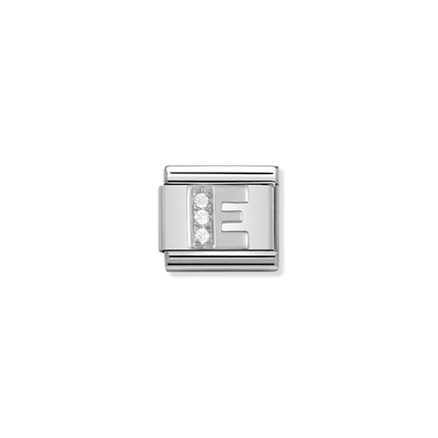 Nomination "E" betű charm (330301-05)