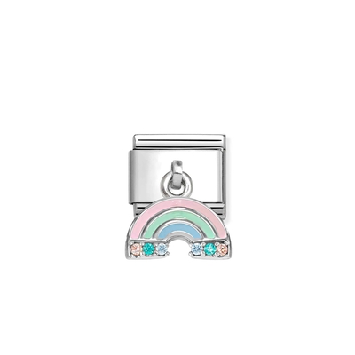 Nomination "Szivárvány" charm (331815-17)