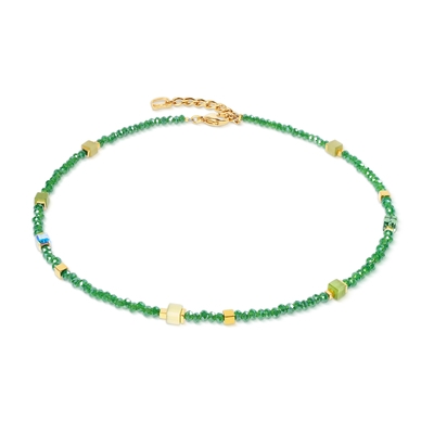 Coeur De Lion Joyful Colours Flex gold-green karkötő (4460/30-0516)