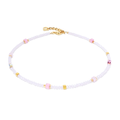 Coeur De Lion Joyful Colours Flex gold-pink karkötő (4460/30-1916)