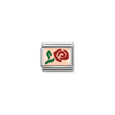 Nomination "Rózsa" charm (430201-10)