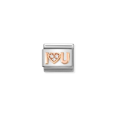 Nomination "I Love You" charm (430305-36)