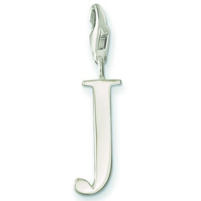 Thomas Sabo "J" charm (0184-001-12)