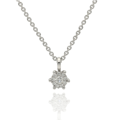 Frank Trautz fehér arany nyakék (5-07938-52-0089)