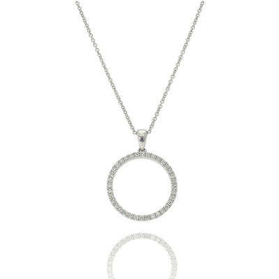 Frank Trautz fehér arany nyakék (5-08726-52-0089)