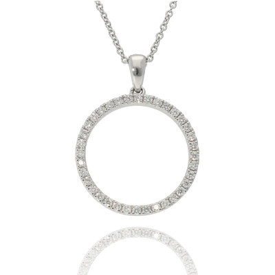 Frank Trautz fehér arany nyakék (5-08726-52-0089)