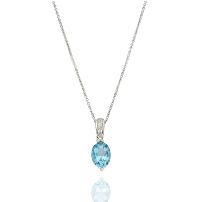 Frank Trautz fehér arany nyakék (5-08883-52-0737)