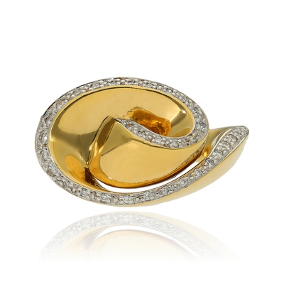 Arany gyűrű 54-es méret (50156X/1_2I)