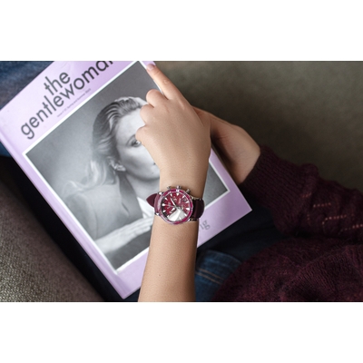 Vostok Europe Undiné Cranberry női óra (515A774-SCRANBERRY)