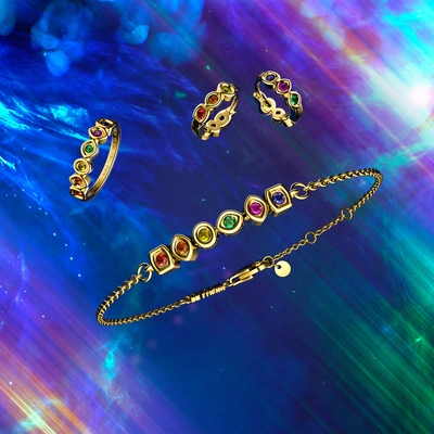 Pandora Marvel Bosszúállók végtelen kövek karkötő 18 cm-es (562960C01-18)