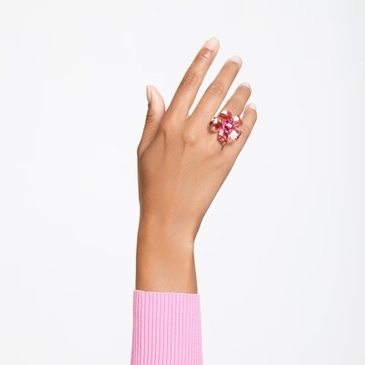Swarovski Florere koktélgyűrű 52-es méret (5657278)