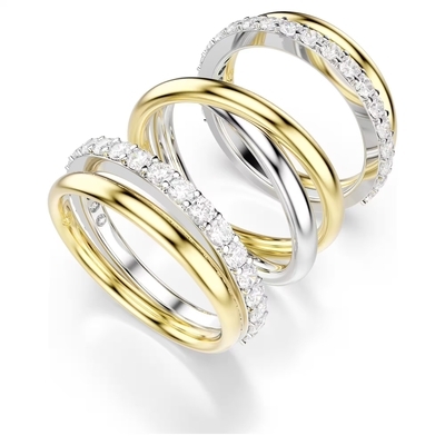 Swarovski Hyperbola koktélgyűrű szett 58-as méret (5740415)