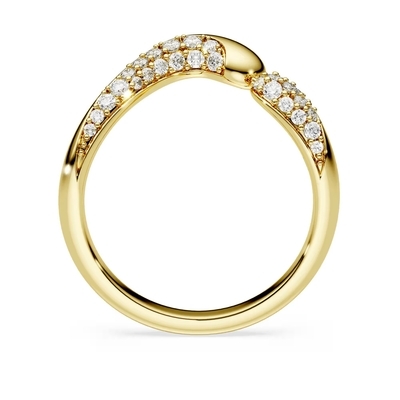 Swarovski Classica nyitott gyűrű 55-ös méret (5746567)