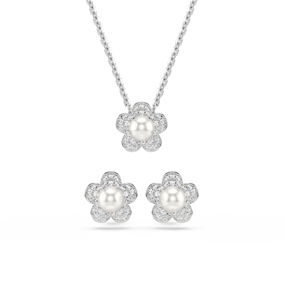 Swarovski x Ariana Grande virág nyaklánc és fülbevaló szett (5749180)