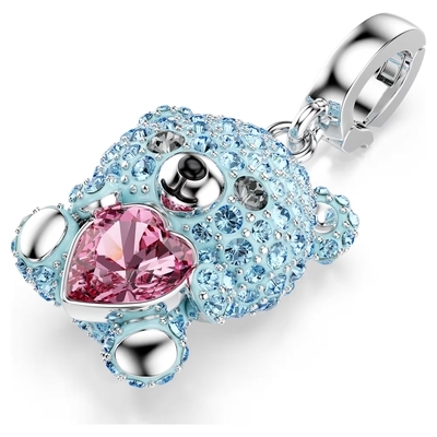 Swarovski Idyllia kék medve charm (5750253)