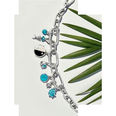 Pandora Me merész szemes láncú karkötő 16 cm (593854C00-2)