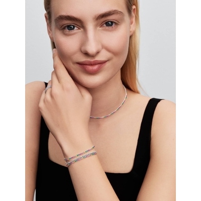 Pandora Szivárványos tenisz karkötő 18 cm (593927C03-18) Pandora Szivárványos tenisz karkötő 18 cm (593927C03-18)