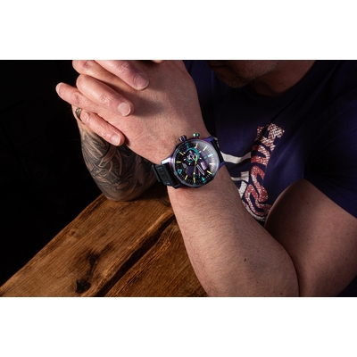 Vostok Europe Expedition Solar Power 24H "Polar Night" férfi óra (595D737-L)