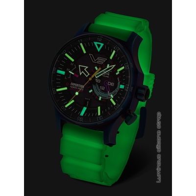 Vostok Europe Expedition Polar Light Solar Power 24H férfi óra (595D737-SBLK)