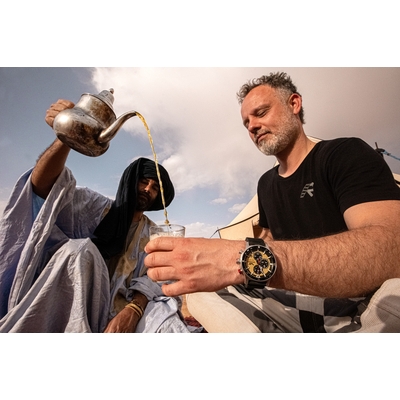 Vostok Europe Expedition Sahara Route of Tuaregs Karolis Mieliauskas Limited Edition férfi óra (598A753-SBLK)