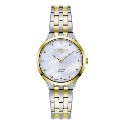 Roamer Slim Line Diamond női óra (512847478920)