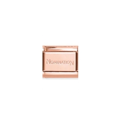 Nomination 1 darabos rosé arany alap charm (530311) Nomination 1 darabos rosé arany alap charm (530311)