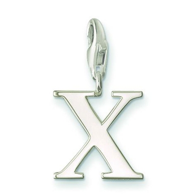 Thomas Sabo "X" charm (0198-001-12)