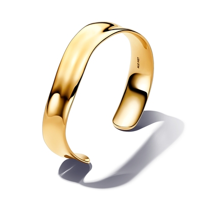 Pandora organikus alakú vastag nyitott karperec 17,5 cm (563302C00-2)