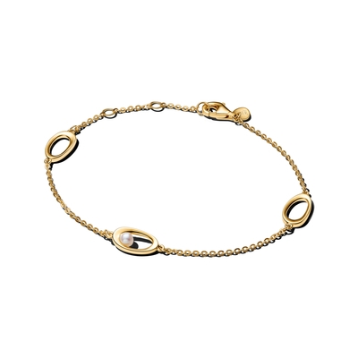 Pandora Organikus formájú ovális és kezelt édesvízi tenyésztett gyöngy karkötő 20 cm (564677C01-20) Pandora Organikus formájú ovális és kezelt édesvízi tenyésztett gyöngy karkötő 20 cm (564677C01-20)