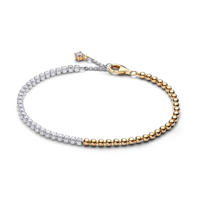 Pandora Kéttónusú Tenisz karkötő 18 cm (564820C01-18) Pandora Kéttónusú Tenisz karkötő 18 cm (564820C01-18)