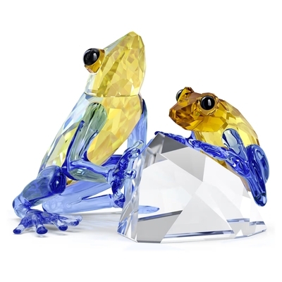 Swarovski Idyllia Béka és kisbéka kristály dísz (5721547)