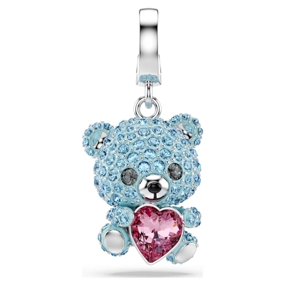 Swarovski Idyllia kék medve charm (5750253)