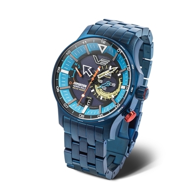 Vostok Europe Expedition Polar Ice Solar Power 24H férfi óra (595D736-B)