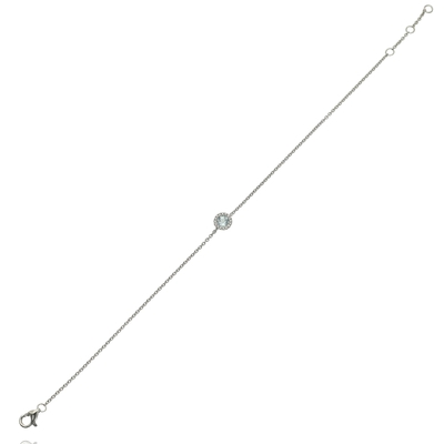 Frank Trautz fehér arany karlánc (6-10054-52-0724)