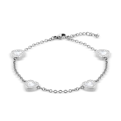 Bering Arctic Symphony szív karkötő (641-17-180)