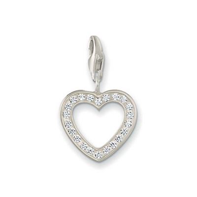 Thomas Sabo szív charm (0018-051-14)