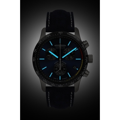 Zeppelin Night Cruise férfi óra szett (7288-3_set)