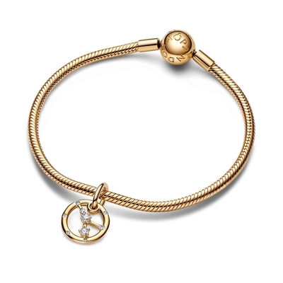 Pandora Rák csillagjegy 14k aranyozott charm (762708C01)