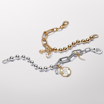 Pandora Me gyöngyházfényű 14k aranyozott pillangó medál (763366C01)