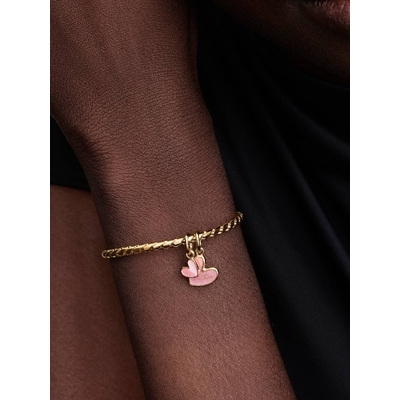 Pandora Rózsaszín, anya-lánya páros függő charm (763766C01)