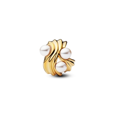 Pandora 14K aranyozott absztrakt hullámok charm (763915C01)