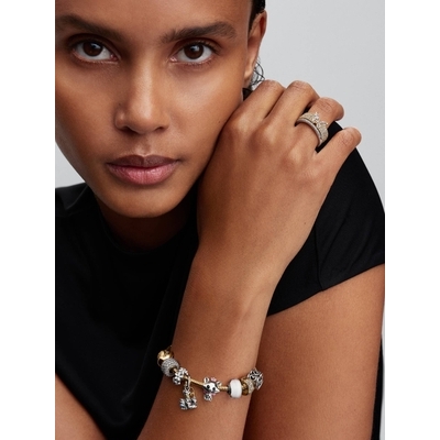 Pandora Disney Macskarisztokraták: Hercegnő (Duchess) és a három kiscica (Marie, Berlioz, Toulouse) függő charm (764465C01)