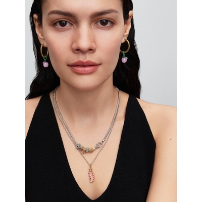 Pandora Rózsaszín hernyó függő charm (764489C01)