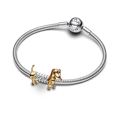 Pandora Disney Pixar Toy Story Slinky kutya charm (764603C01)