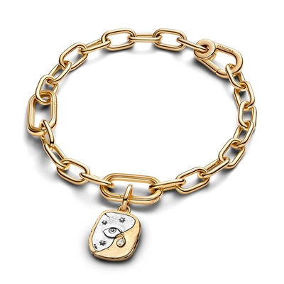Pandora Me Kéttónusú Szem motívumú medál charm (764808C01)