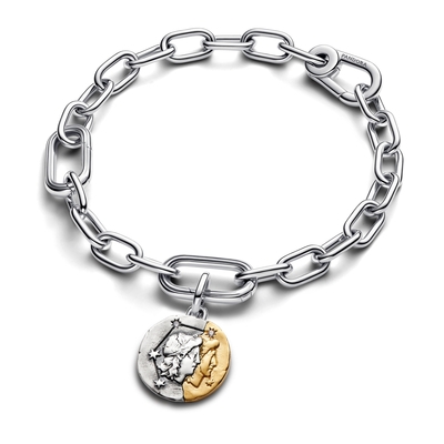 Pandora Me Kéttónusú Ikrek csillagjegy medál charm (764989C01)