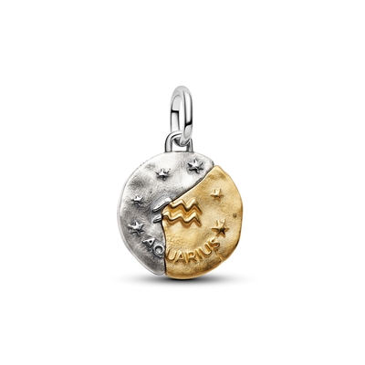 Pandora Me Kéttónusú Vízöntő csillagjegy medál charm (764990C01) Pandora Me Kéttónusú Vízöntő csillagjegy medál charm (764990C01)