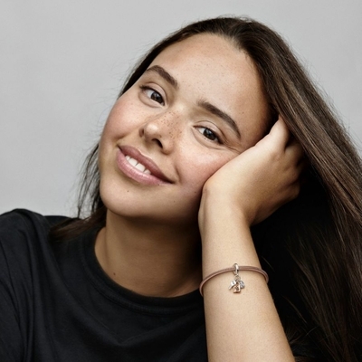 Pandora szerelemlakat, kulcs és szív függő charm (782506C01)